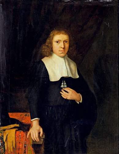 Jacob Levecq Portrait of a gentleman. France oil painting art
